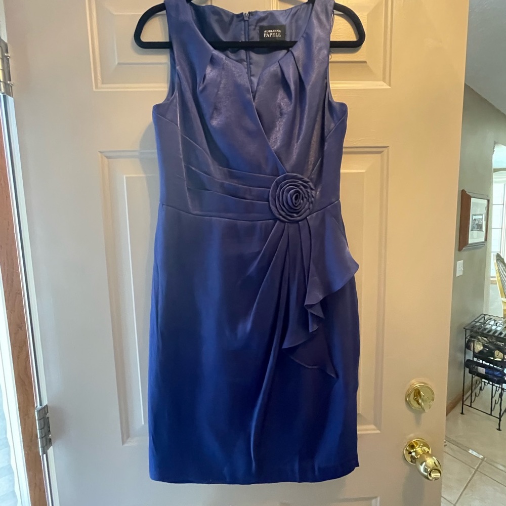 Adrianna Papell Blue Dress size 10